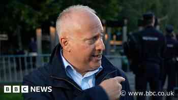 Watch: BBC gets as close as possible to Prigozhin grave