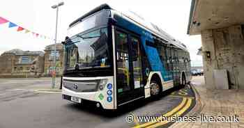 First Cymru trials hydrogen-fuelled bus in Bridgend