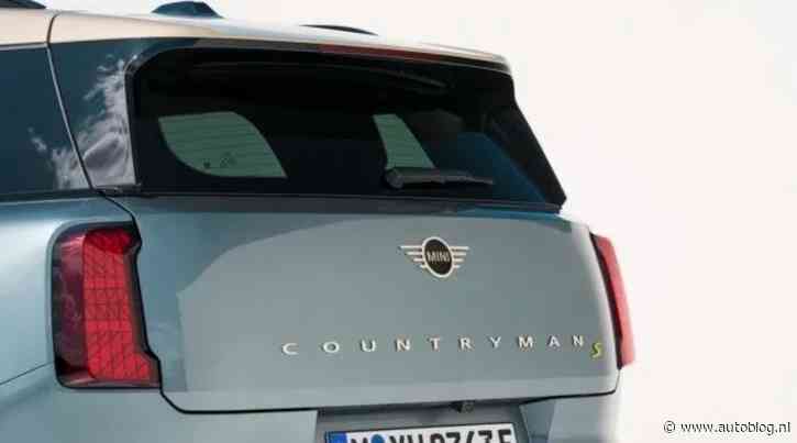 BREEK: Nieuwe MINI Countryman keihard gelekt