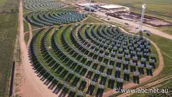 These solar energy modules generate enough heat to melt metal. It's hoped they can help solve renewable storage issues