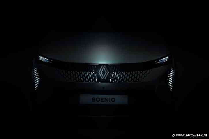 Elektrische Renault Scenic verschijnt over enkele dagen