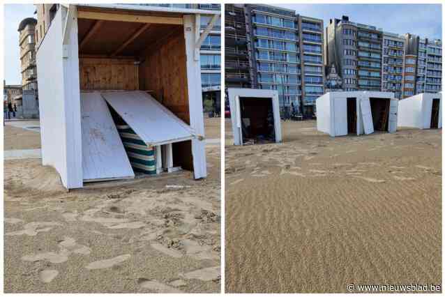 Laatste dag strandverhuring in mineur voor Elianne (50) : “10.000 euro schade door vandalen die denken dat dit leuk is”