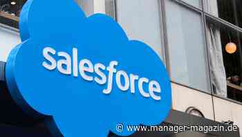 Börsenliebling Salesforce übertrifft Erwartungen