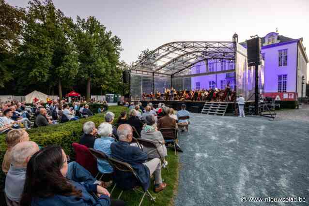 Tweejaarlijks klassiek openluchtfestival ‘Ten Zuiden van ’t Zuid’ strijkt opnieuw neer in park Sorghvliedt
