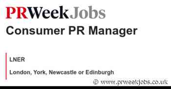LNER: Consumer PR Manager