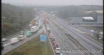 Recap: M4 rush hour delays clear after breakdown blocked lane
