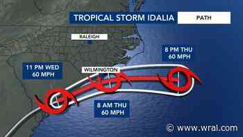 WRAL Weather Alert Day: Labor Day weekend looks great after Idalia moves away