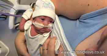 Gateshead baby born at just 23 weeks stuns Newcastle doctors with incredible progress