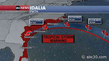 Idalia tracker: Maps show storm's path as it moves out to sea