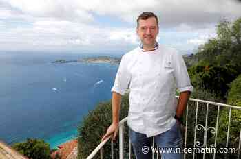 A La Chèvre d’Or, à Eze, Arnaud Faye sublime des produits simples et nous partage sa recette de courgettes rondes farcies...