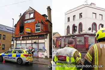 Croydon pub fires 'suspicious': St James’s Road and Gloucester Road