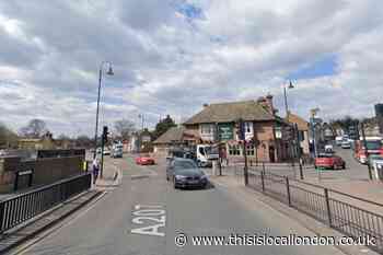 Bexley Lane Crayford crash: Moped rider taken to hospital