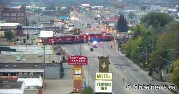 Train hits pedestrian in Saskatoon early Thursday