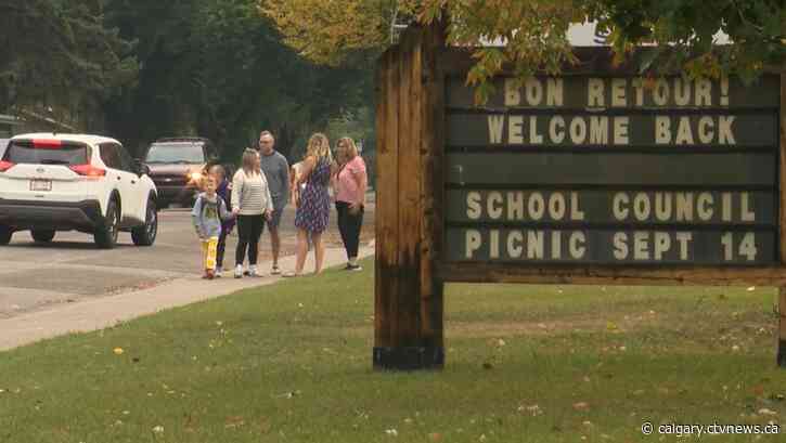 Calgary schools bursting with students for the return to classes