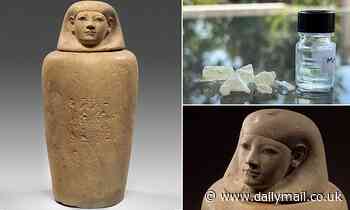 Scientists recreate the scent used in the mummification of an Egyptian woman 3,500 years ago - revealing the 'perfume of the AFTERLIFE'