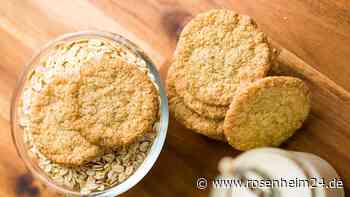 Einfache Knusperkekse mit nährstoffreichen Haferflocken