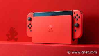 Nintendo Switch OLED in 'Mario Red' Coming Oct. 6     - CNET