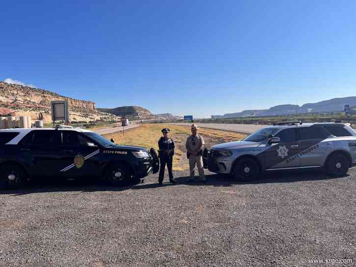 New Mexico State Police conducts successful traffic operation on I-40 near Gallup
