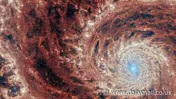 James Webb Telescope captures incredible new image of hypnotic spiraling galaxy 'Messier 51' for first time