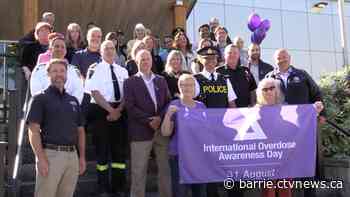 "I love him, and I know he's in a good place": Overdose Awareness Day touches the lives of many in Simcoe County