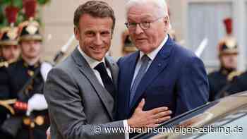 Macron empfängt Steinmeier in Paris