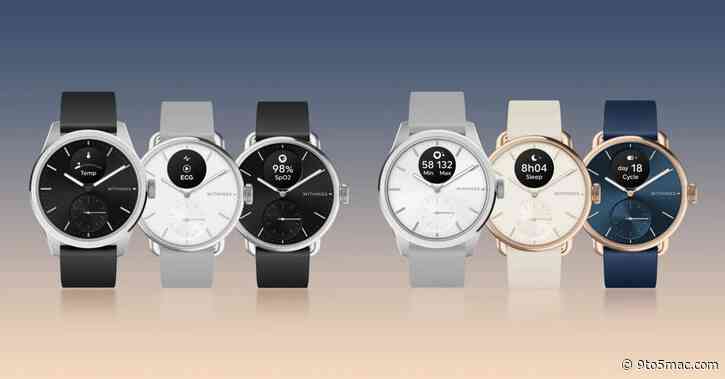 Withings launches ScanWatch 2 with 30-day battery, continuous body temp tracking, Apple Health