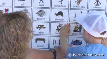 Wasaga Beach makes parks more accessible with communication picture boards