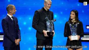 Europas Fußballer des Jahres: Haaland siegt gegen De Bruyne und Messi