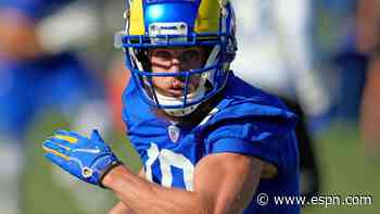 Rams' Kupp (hamstring) has setback, day-to-day