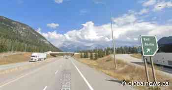 Massive sinkhole closes eastbound Trans-Canada Highway in Banff National Park