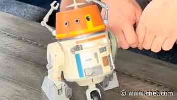 Star Wars Chatter Back Chopper Hands-On: An Always-Listening Loudmouth     - CNET