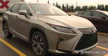 7 Lexus RX 350 SUVs stolen in 48-hour period in Edmonton