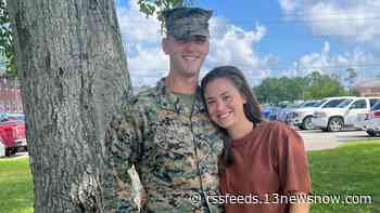 After Marine's wife says husband denied care when he invoked Brandon Act, lance corporal is flown off ship to receive medical evaluation