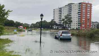 Hampton Roads experiencing tidal flooding amid Idalia impacts