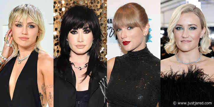 Miley Cyrus Recalls Night Out With Taylor Swift, Demi Lovato & Emily Osment, Photo That Should Have Been Her Coming Out as Bisexual