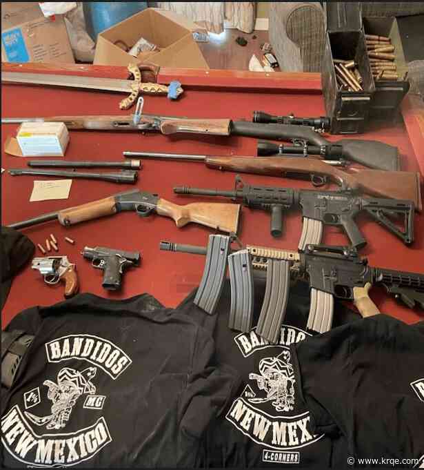 FBI finds guns, ammo, drugs in outlaw motorcycle gang raids in New Mexico