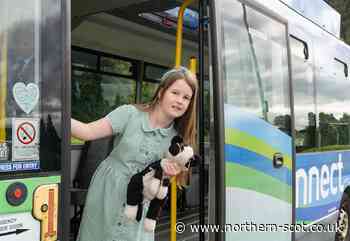 Uber-style Moray bus app m.connect has "made a real difference to the people living here", says Cabinet Secretary Neil Gray MSP at Aberlour launch event