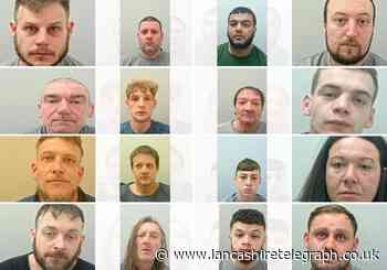All the East Lancashire criminals jailed in August