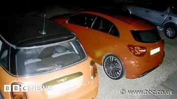 Sonic boom captured on doorbell camera