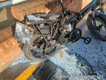 New record high of e-bike and e-scooter fires in London
