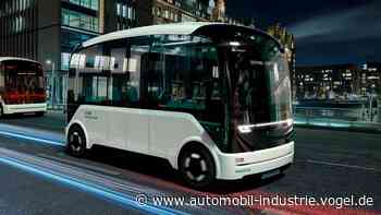 Schaeffler und VDL bauen fahrerlosen Kleinbus