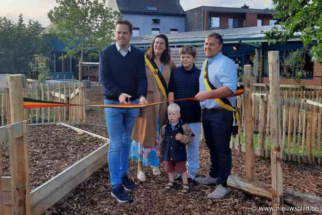 Speelplaats wordt groener: “Betontegels maken plaats voor speelheuvels”