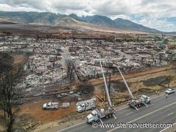 House Republicans seek answers on wildfire from Hawaiian Electric, state