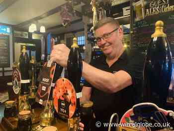 Landlord of iconic Wirral pub celebrates 25 years behind the bar