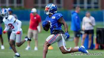 Giants' Sterling Shepard still has his 'wiggle' after ACL tear