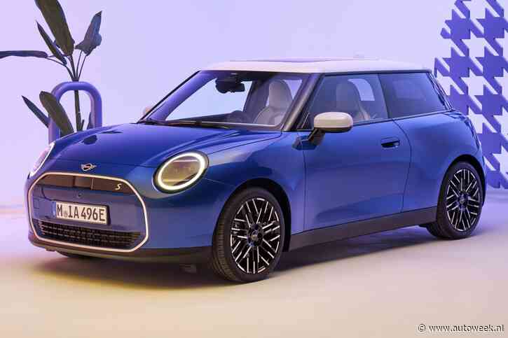 Nieuwe Mini Cooper: ruim 400 kilometer elektrisch in retro-EV