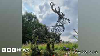 'Massive' stag sculpture stolen from Walton-le-Dale roundabout