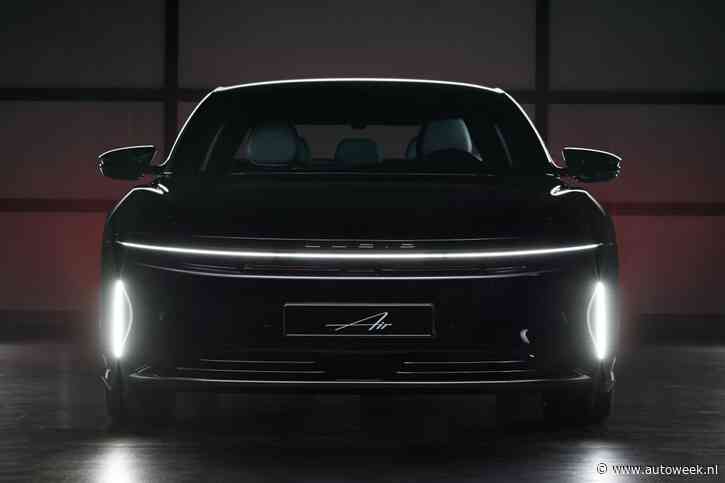 Lucid Air Midnight Dream Edition: gitzwart IAA-debuut