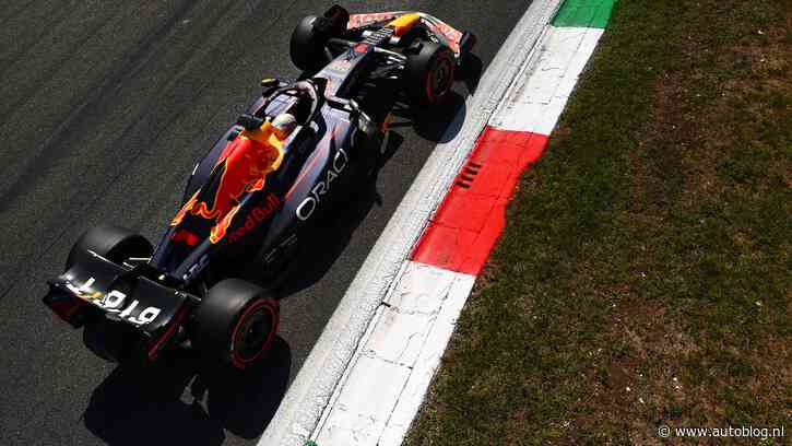 Formule 1 Monza Vrije Training 1: helm lift voor Max