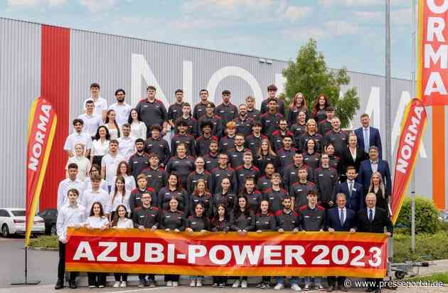 Azubi-Ziel erreicht: NORMA stellt 2023 mehr als 800 neue Auszubildende ein und besetzt alle offenen Stellen / "Willkommens-Tage" geben den Kick-Start in die Karriere und Einblicke hinter die Kulissen